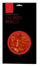 Chorizo ibérico de cebo de campo Revisan Ibéricos loncheado