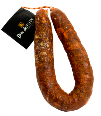 Chorizo Longaniza (Sarta) Extra Ibérica Natural Bellota -Tripa Natural Don Agustín Calidad Superior
