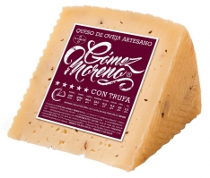 Cuña de queso de oveja con trufa Gómez Moreno