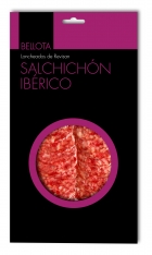 Salchichón ibérico de bellota Revisan Ibéricos loncheado