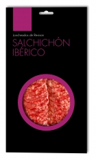 Salchichón ibérico de cebo de campo Revisan Ibéricos loncheado